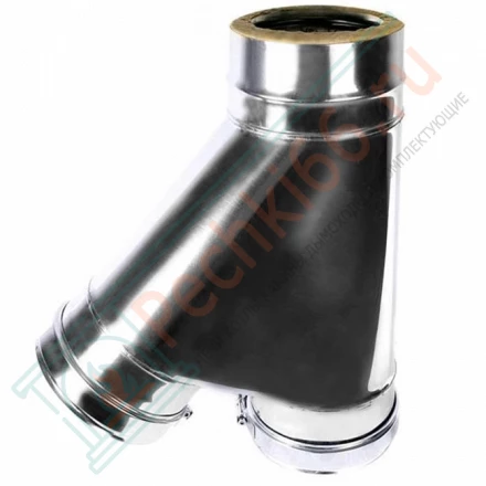 Сэндвич-тройник 135° (AISI-316L/0,8-AISI-304/0,5) d-115/200 (Craft-HF-50)