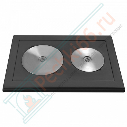 Чугунная плита двухконфорочная 5В (Веувий)