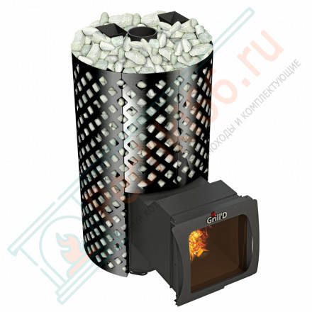 Печь для бани Violet World Romb Long Window Max Pro (Grill’D)