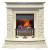 Каминокомплект Luzern - Слоновая кость с электрическим очагом Danville Brass FB2