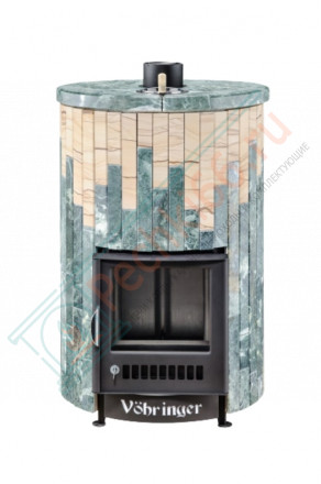 Печь для бани УЮТ-25 "Змеевик + Окаменевшее дерево" (Ферингер)