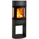 Печь-камин Scan 68-11 BP на базе с отверстием (Scan)