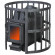 Чугунная печь для бани ПароВар 22 сетка-ковка К201, б/в (FireWay) до 24 м3 в Самаре
