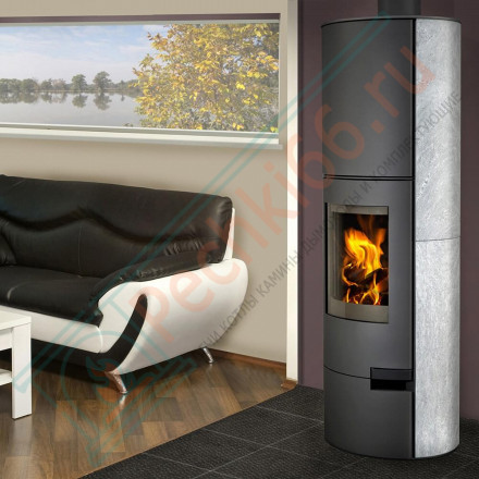 Печь-камин Lugo Akum камень (Romotop)