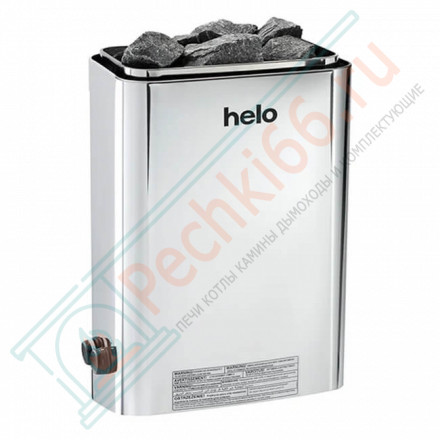 Печь для сауны VIENNA 45 STS (4,5 кВт, цвет хром, 12 кг камней)