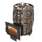 Чугунная печь для бани Русский пар ковка 18 (240) (Везувий)