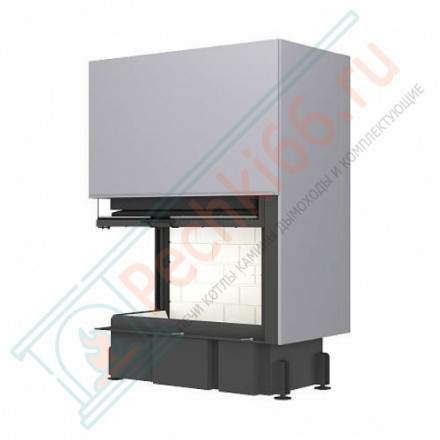 Каминная топка Дельта 1000 L два стекла левая (Экокамин)